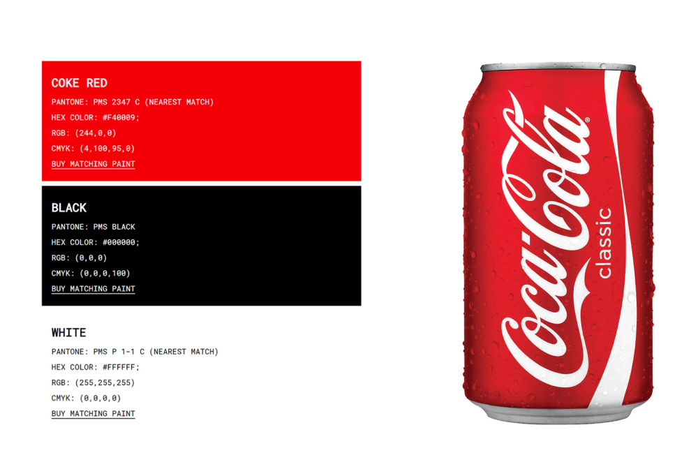 В основе бренда Coca-Cola всего три базовых цвета, но и они делают продукцию компании узнаваемой