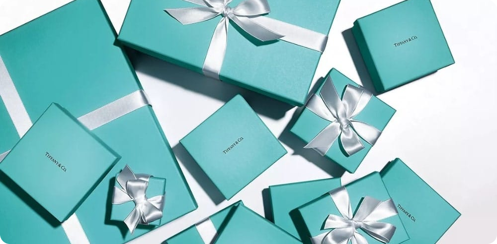 Эстетика упаковки от ювелирного дома Tiffany & Co