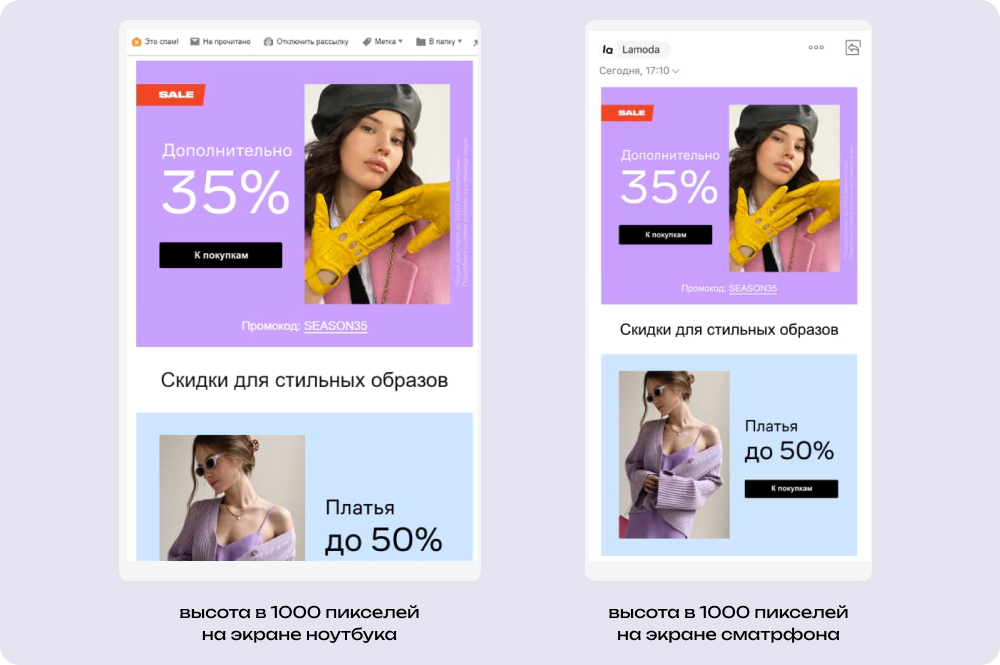 Как отображаются баннеры на разных устройствах